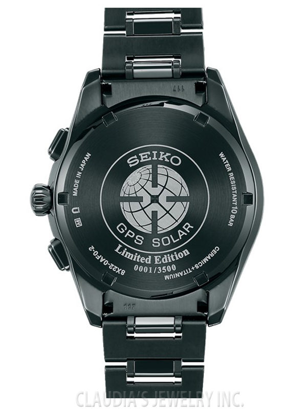 SEIKO ASTRON GPS SOLAR LIMITED EDITION WORLDTIME SSE091 - Image 8