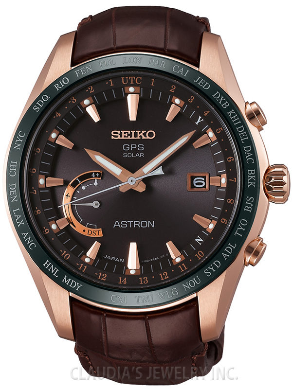 SEIKO ASTRON GPS SOLAR WORLD TIME SSE096
