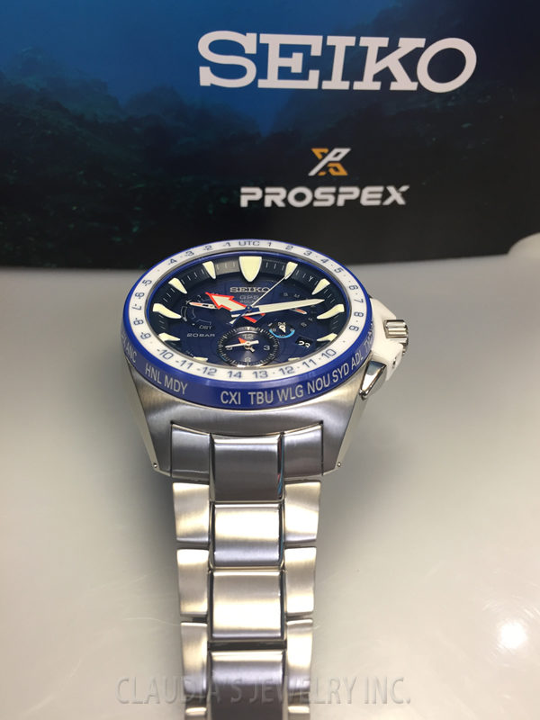 SEIKO PROSPEX MARINEMASTER GPS SOLAR LIMITED EDITION SSF001 - Image 6