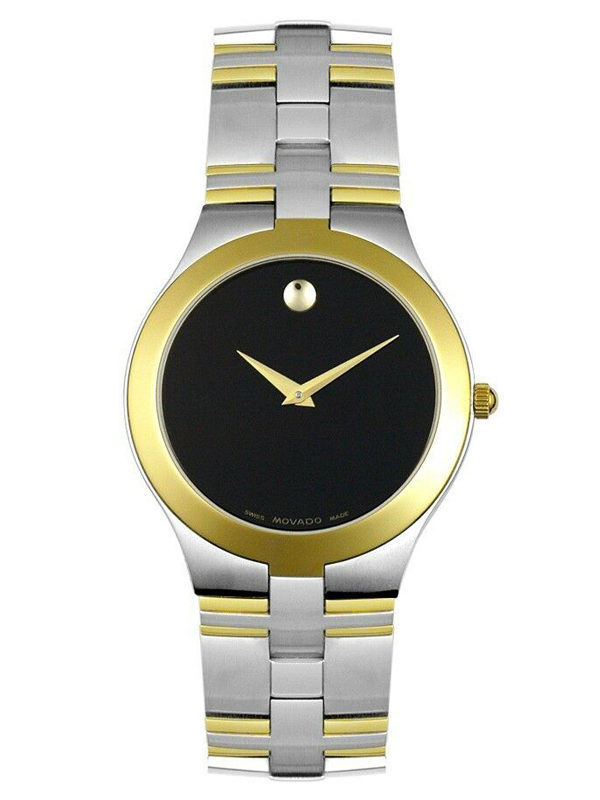 MOVADO MEN'S JURO 2-TONE 0605030