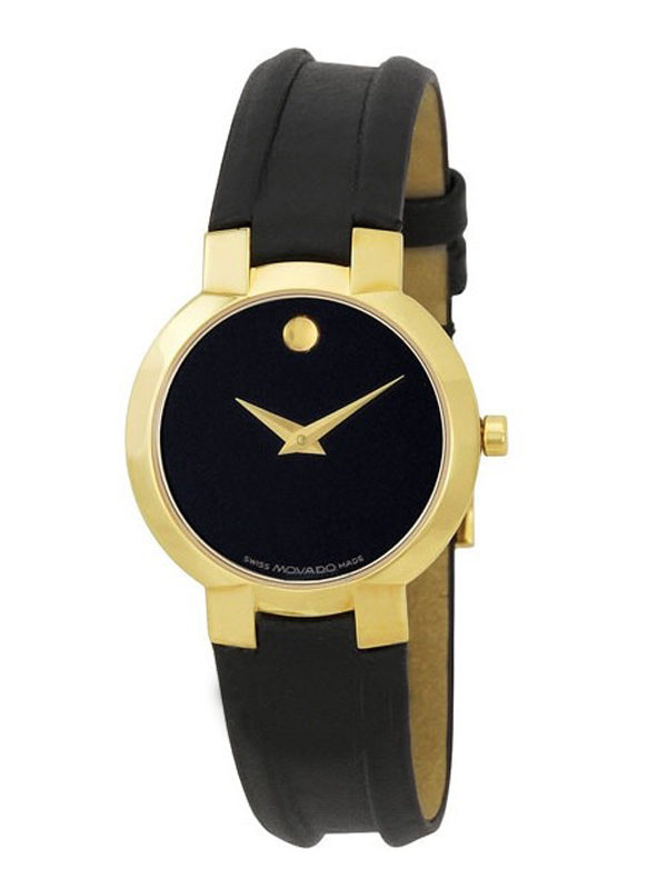 MOVADO FACETO LADIE'S GOLD TONE 0605043