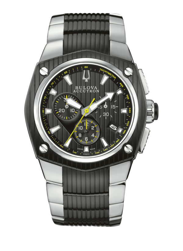 MEN'S BULOVA ACCUTRON CORVARA CHRONOGRAPH 65B123 - Image 2