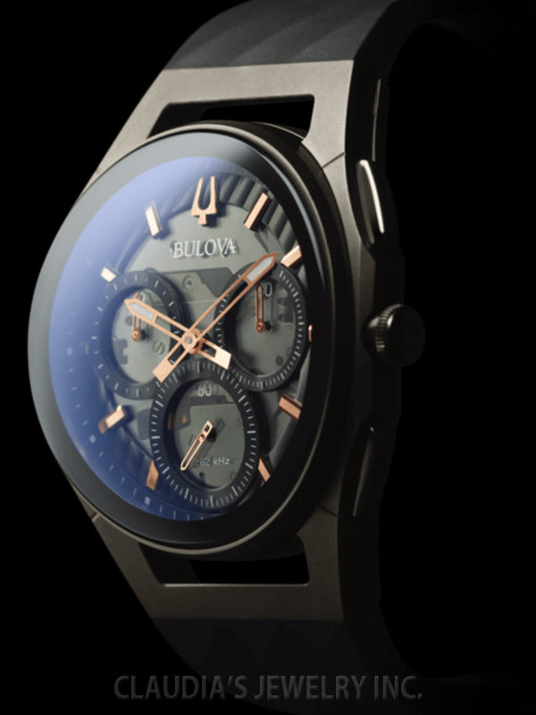 MEN'S BULOVA CURV CHRONOGRAPH WATCH 98A162 - Image 5