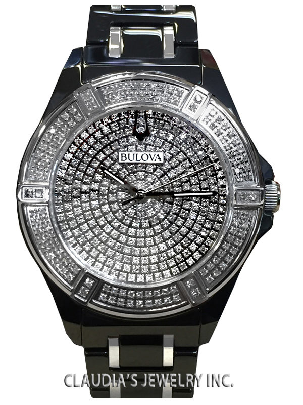 BULOVA DIAMOND CERAMIC LIMITED EDITION 25 PC WORLDWIDE 98R269 - Image 2