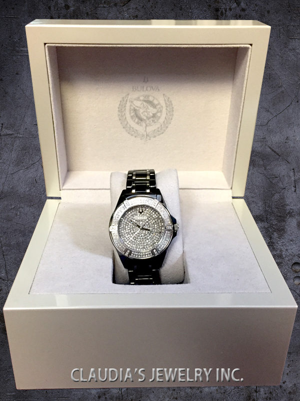 BULOVA DIAMOND CERAMIC LIMITED EDITION 25 PC WORLDWIDE 98R269 - Image 5