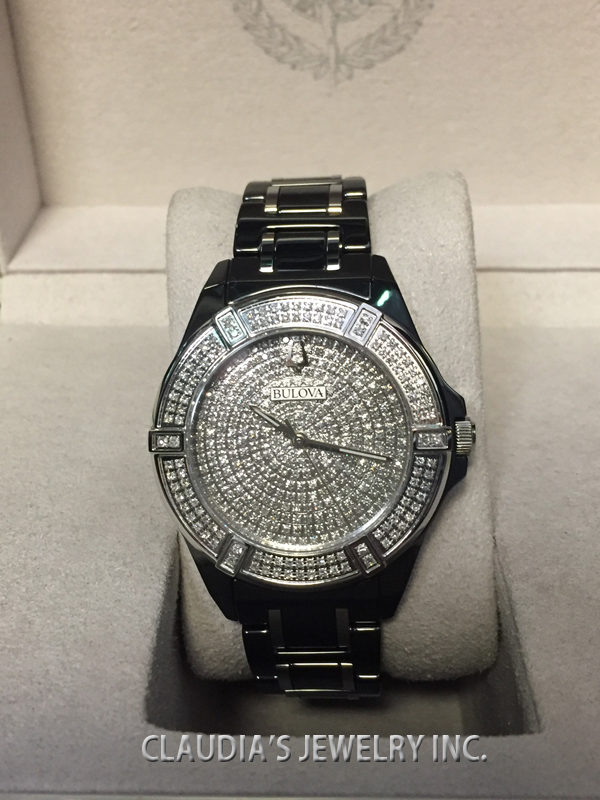 BULOVA DIAMOND CERAMIC LIMITED EDITION 25 PC WORLDWIDE 98R269 - Image 6
