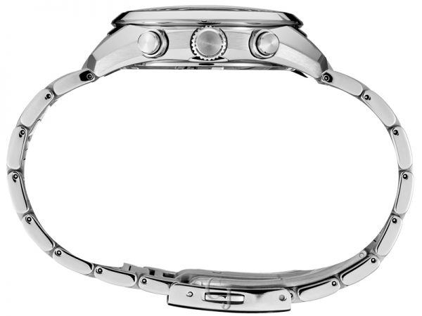 SEIKO ASTRON GPS SOLAR SILVER DIAL DUAL-TIME SSH047 - Image 3