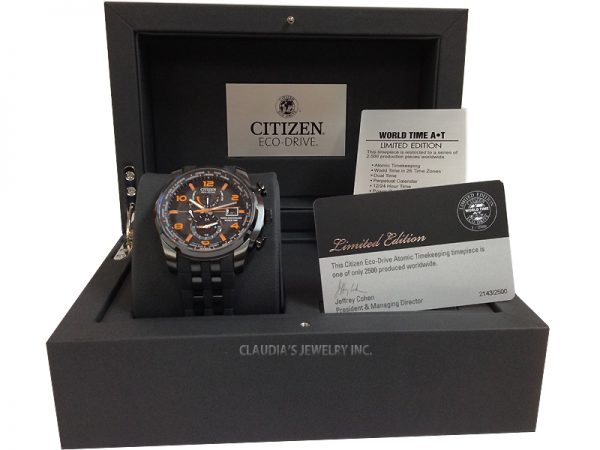 CITIZEN MEN'S LIMITED EDITION WORLD TIME AT9015-08E - Image 3
