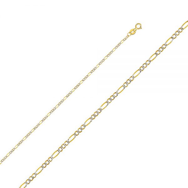14KY 1.8mm Figaro 3+1 WP Regular Chain