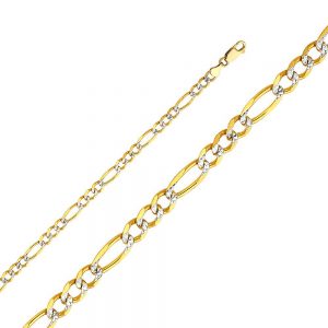 14KY 4.7 mm Figaro 3+1 WP Regular Chain