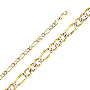 14KY 6.0 mm Figaro 3+1 WP Regular Chain