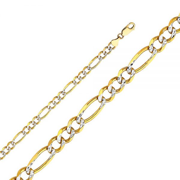 14KY 6.0 mm Figaro 3+1 WP Regular Chain