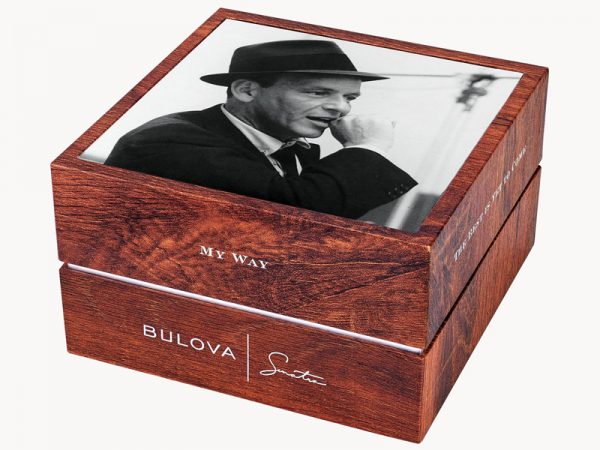 Men's Silver-Tone Dial Watch Frank Sinatra ‘Fly Me To The Moon’ 96B347