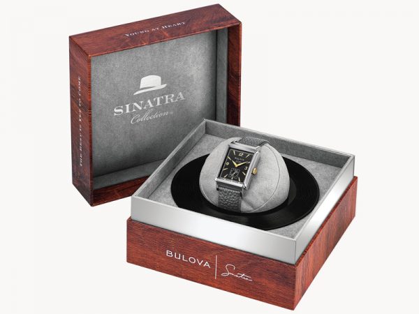 Men's Black Dial Watch Frank Sinatra ‘My Way’ 98A261 - Image 6
