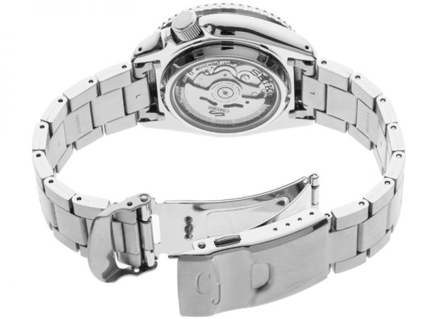 SEIKO 5 SPORTS AUTOMATIC BLACK DIAL SRPD57 - Image 4
