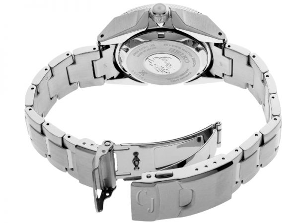 SEIKO PROSPEX AUTOMATIC DIVER BLACK DIAL WATCH SRPE35 - Image 4