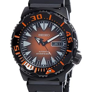 SEIKO AUTOMATIC DIVER PROSPEX BLACK DIAL WATCH SRP311