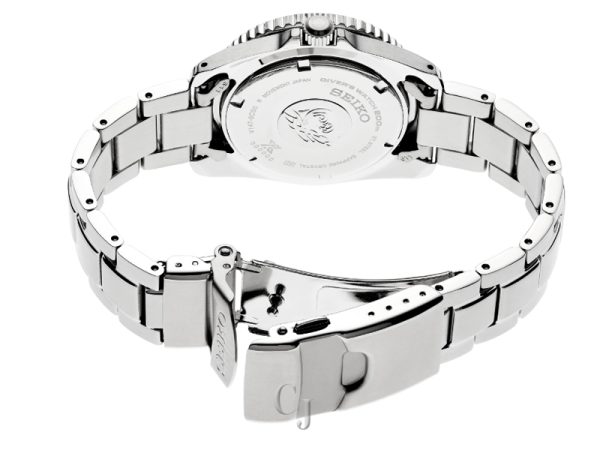 SEIKO PROSPEX GREEN DIAL SOLAR DIVER WATCH SNE583 - Image 4