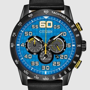 CITIZEN PRIMO CHRONOGRAPH BLUE DIAL MEN’S WATCH CA4435-08L