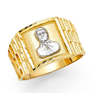 14K 2T Men's Ring