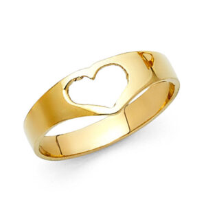 14KY Fancy Heart Ring