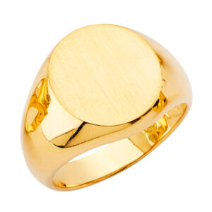 14KY Men's Signet Ring