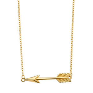 14KY Arrow Light Necklace
