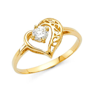 14KY CZ Fancy Ring