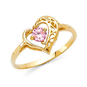 14KY CZ Fancy Ring