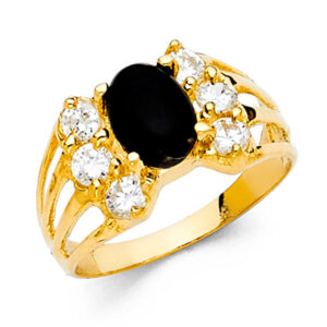 14KY CZ Fancy Ring