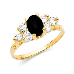 14KY CZ Fancy Ring